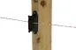 Preview: Profi Eckisolatoren / Streckenisolator 30 oder 50 Stück Isolatoren geeignet für Litze, Seil, Band bis 40 mm