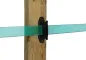 Preview: Profi Eckisolatoren / Streckenisolator 30 oder 50 Stück Isolatoren geeignet für Litze, Seil, Band bis 40 mm