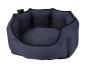 Preview: Eco Hundebett Esat oval aus recycelten Materialien, ökologisch nachhaltig hergestellt, Bezug abnehmbar