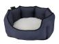 Preview: Eco Hundebett Esat oval aus recycelten Materialien, ökologisch nachhaltig hergestellt, Bezug abnehmbar