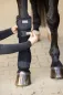 Preview: Fleecebandage CovallieroTherm 4 Stück - Bandage Thermo für Pferde, waschbare, schwarze Pferdebandagen Keramikpartikel