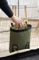Preview: Heuraufe Nager - Heutasche mit Futteröffnungen für Meerschweinchen, Kaninchen und andere Kleintiere, saubere Fütterung, kaum Verlust