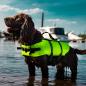 Preview: Hunde Schwimmhilfe - Rettungsweste und Schwimmweste für Hunde mit Tragegriff - ideal als Tragehilfe, gelb