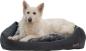 Preview: Orthopädisches Hundebett Platin Ortho - Gesundheitsbett für Hunde mit Wendekissen, Bezug waschbar bis XL
