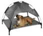 Preview: Hundeliege Vacation Top - erhöhtes Outdoor Hundebett mit abnehmbarem Dach bis 25 kg, ideal für Garten und Camping