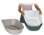 Preview: Katzentoilette Furba mit Reinigungssieb - Schalentoilette mit Sieb für Katzen, einfache und schnelle Reinigung
