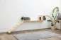 Preview: Kletterwand für Nager und Katzen - Kleintier Wand Parcours Sidewalk / Catwalk 3-teilig - Kaninchen, Frettchen, Kaninchen und Katzen Wandmontage
