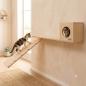 Preview: Kletterwand für Nager und Katzen - Kleintier Wand Parcours Sidewalk / Catwalk 3-teilig - Kaninchen, Frettchen, Kaninchen und Katzen Wandmontage