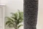 Preview: Klettersack Carpet für Katzen - ideale Alternative zu Kratzbaum deckenhoch, Aufstiegshilfe, Bezug waschbar, grau