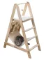 Preview: Designer Kratzbaum Kerbl Ladder 2.0 - Katzenkratzbaum und Katzenleiter in Einem, mit Hängematte und 2 Liegeflächen 104 cm