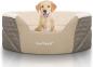 Preview: Orthopädisches Hundebett Knuffelwuff Lena, extra hoher Rand - ovales Hundekörbchen, Memory Foam, Bezug waschbar