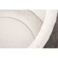 Preview: Orthopädisches Hundebett Knuffelwuff Lena, extra hoher Rand - ovales Hundekörbchen, Memory Foam, Bezug waschbar