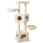 Preview: Nobby Kratzbaum Mersin 50 x 50 x 152 cm Katzenbaum platzsparend, Kissen waschbar