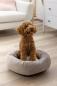 Preview: Katzenbett Velvet - Donut / Körbchen für Katzen und kleine Hunde z.B. Chihuahuas