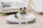 Preview: Hundekissen Zoe oval Cordoptik, ideale Einlage für den Hundekorb oder Hunderbox, waschbar