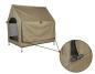 Preview: Hundezelt Knuffelwuff, ideal für Camping, Baggersee etc - Knuffelwuff Outdoor Hundehütte - Metallrahmen, atmungsaktiv