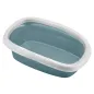 Preview: Katzentoilette Sprint 58 x 39 x 17cm blau - Schalentoilette auch für große Katzen geeignet