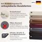 Preview: SABRO Hundekorb KUDDE - orthopädisches Premium Hundebett mit Einlage, Kunstleder, Bezug abnehmbar