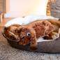 Preview: Kuscheltier Hund - Plüschtier Hund Schlappi - Stofftier für Hunde mit Quietscher