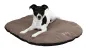 Preview: Hunde Reisebett faltbar Traveller - Reisedecke mit Tasche, waschbares Hunderkissen für unterwegs, braun 85 x 65cm ideal für Camping