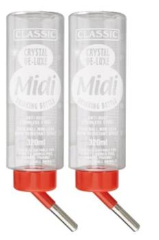 Nagertrinkflaschen 2er Pack