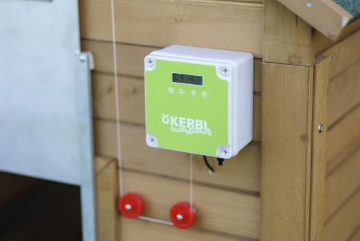 Kerbl automatische Hühnerklappe [B-Ware] Hühnertür 30 x 40 cm Komplettset
