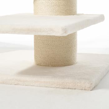 Katzenkratzbaum Binka [152 cm] von Nobby, cream-farben, mit vielen Liegeflächen