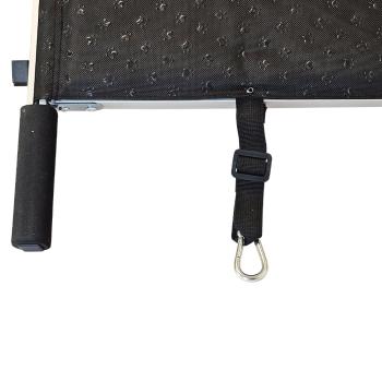 Aluminium Falt-Treppe, Hundetreppe von Nobby  - Hunderampe - Einstiegshilfe für Hunde ins Auto - bis 75 kg