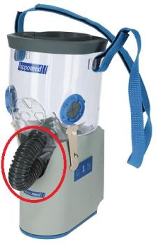 Anschlussschlauch 25 cm für Hippomed AirOne Flex