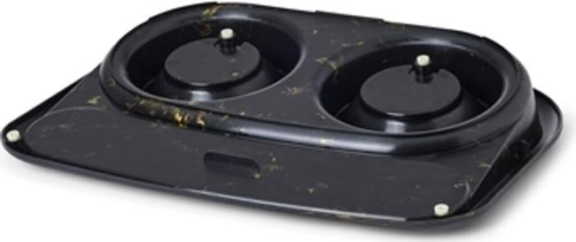 Futterstation Dinner Serving Tray Butler für Katzen und kleine Hunde z.B. Chihuahua
