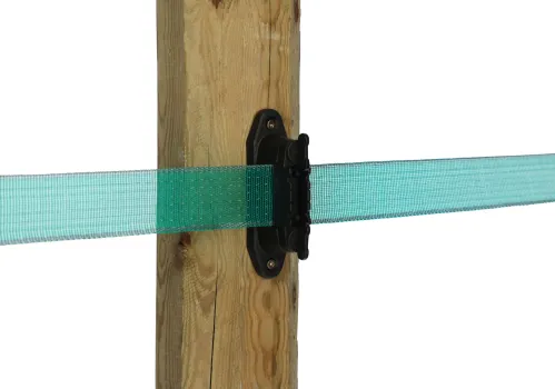 Profi Eckisolatoren / Streckenisolator 30 oder 50 Stück Isolatoren geeignet für Litze, Seil, Band bis 40 mm