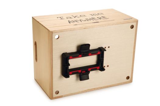 Hunde-Fahrradkorb für hinten auf den Gepäckträger, Klicksystem Klickfix, mit Gitter von beeztees