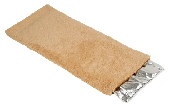 Kerbl Fensterliegekissen für Katzen selbstwärmend - Katzenbett für Fensterbank 60 x 26 x 2 cm, waschbarer Bezug