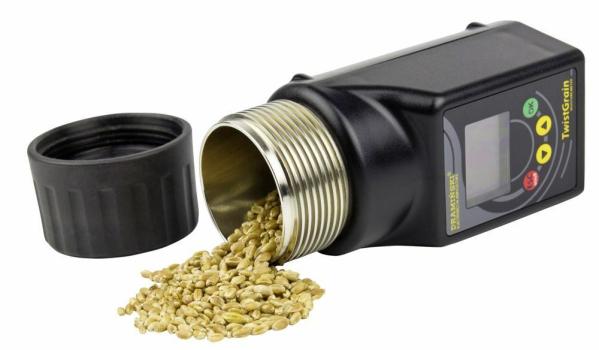 Feuchtemessgeräte TwistGrain pro - Feuchtemessgerät für Getreide und Saaten für Landwirte und Labore mit USB für Datenverarbeitung