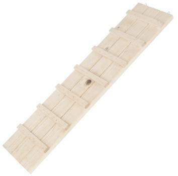 Hühnerleiter aus Holz, 75 oder 115cm lang, 18cm breit, Hühnertreppe, Hühnerrampe