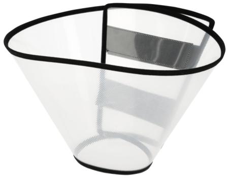 Hunde-Halskrause Leckschutzkragen Trichter Leckschutz Halskragen z.B. zum Schutz von Wunden nach OPs auch für Katzen geeignet