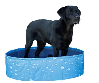Hundepool Bubble - Planschbecken für Hunde, ideale Abkühlung für heiße Tage, kann flexibel aufgebaut werden ( auch eckig )