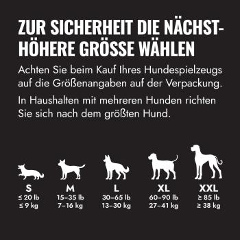 KONG Extreme Snackball und Apportierspielzeug, befüllbar, extra stabil und robust