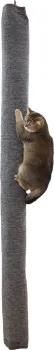 Klettersack Carpet für Katzen - ideale Alternative zu Kratzbaum deckenhoch, Aufstiegshilfe, Bezug waschbar, grau