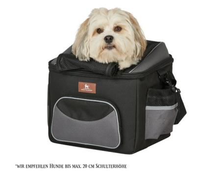 Fahrradkorb Lenker Hund bis 10 kg - Transportkorb für den Fahrradlenker und Tragetasche für Hunde bis 10 kg 2 in 1