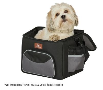 Fahrradkorb Lenker Hund bis 10 kg - Transportkorb für den Fahrradlenker und Tragetasche für Hunde bis 10 kg 2 in 1