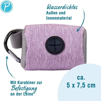 Kotbeutelspender Everest Petlamndo, für alle Hundekotbeutel Rollen passend - Spender Für Kottüten mit Karabiner