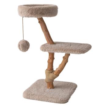 Nobby Kratzbaum Alma Echtholz - Natur Katzenbaum Birnenholz 99 cm