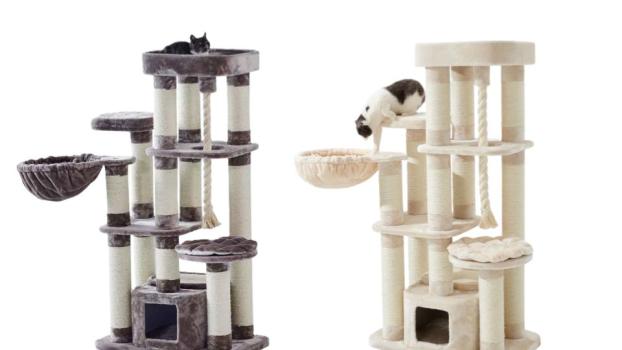 Nobby Kratzbaum Fredo für große Katzen Höhe 158 cm - Katzenbaum mit großer Liegemulde