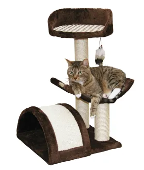 Kerbl Pet Kratzbaum Safari – Katzenbaum für Katzen und Kitten zum Krallenwetzen, Klettern und Spielen