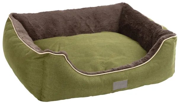 Hundekörbchen waschbar - gemütlicher Schlafplatz für kleine Hunde und Katzen - Kerbl Kuschelbett Samuel