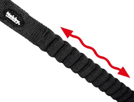 Leinengurt - Soft Stop Belt - ruckdämpfender Gurt für die Hundeleine beim Joggen und Radfahren