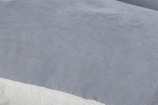 Hundekissen Zoe oval Cordoptik, ideale Einlage für den Hundekorb oder Hunderbox, waschbar