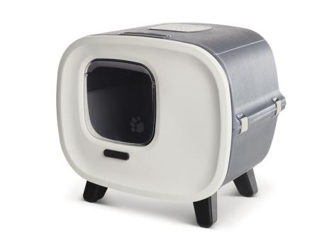 Katzentoilette  Lederoptik