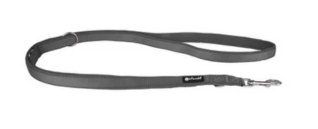 Hundeleine - Petlando Hunde-Führleine 2,3 m - 3 fach verstellbar, Mesh - extra leicht